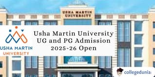 Usha Martin University UG and PG Admission 2025-26 Open; Apply Now